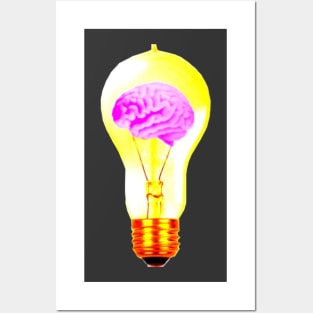 brain power Posters and Art